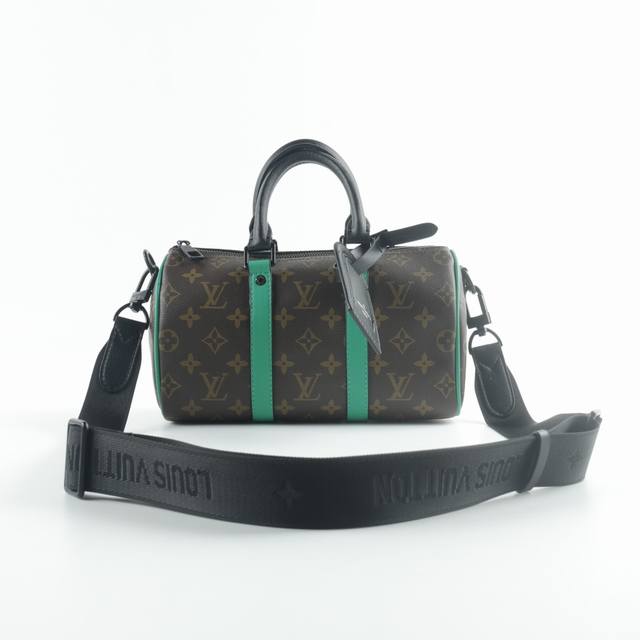 Louis Vuitton Lv Keepall Bandouliere 25 手袋m46687 #原单高版本，专柜一致全套纸盒包装 原厂皮，涂层帆布，牛皮革饰