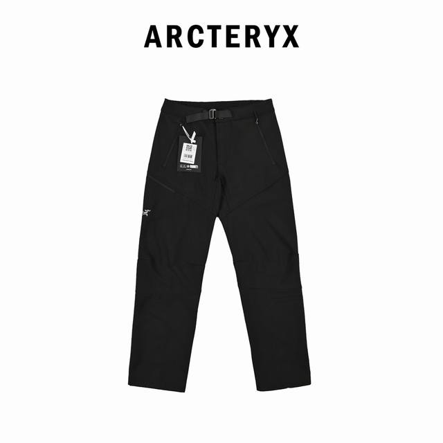 Arc'Teryx 始祖鸟 Gamma Pant 刺绣 城市户外 防风 防泼水 男子软壳加绒长裤 刺绣款冬季加绒鸟家高端城市户外机能软壳冲锋裤三防工装裤登山裤