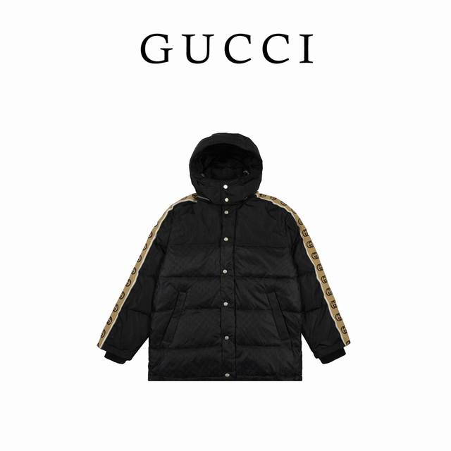 Gucci 古驰20Fw反光g提花条纹羽绒服 “灭世版本”直供各大平台，代购，微商。，暴力检测，广检90绒，欢迎对比任何细节品质。 香港专柜购入zp操作，这是一