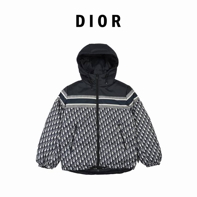 Dior 迪奥20Fw满印cd字母双面羽绒服外套 原版17000购入样衣打版，统一使用新国际标准90白鸭绒 可检测 以蓬松度700的标准，每件羽绒不低于330克