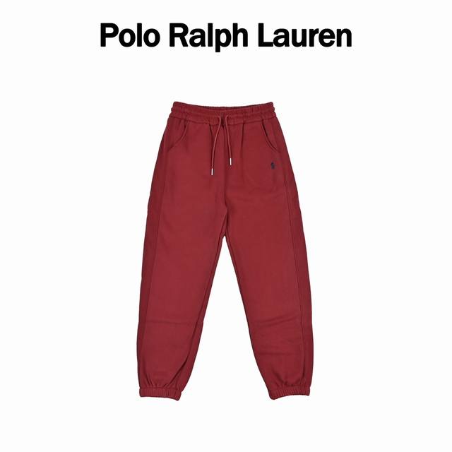 Ralph Lauren 拉夫劳伦rl｜拉夫劳伦经典小马刺绣加绒华棉女裤 快来把喜欢的感觉穿在身上，拉夫这条卫裤真的是可以穿很久的一条运动裤，这条卫裤一定要入！