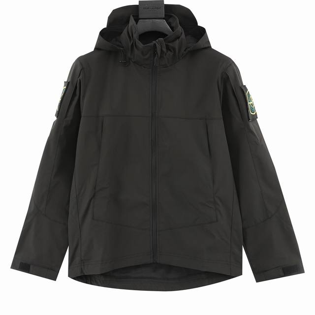 Stone Island 石头岛 户外手臂徽标冲锋衣拉链外套 为了还原zp的一切质感今年团队历经数月最终出货。所有辅料还原zp！高透层压织物gore-Tex仿水