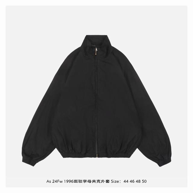 Acne Studios 24Fw 1996斑驳字母夹克外套 黑白两个颜色全部购入原版开发，光买一个颜色是根本做不出来，因为黑白两个颜色的成衣处理工艺完全不同，