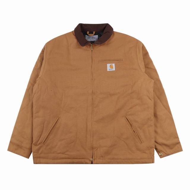 Carhartt 卡哈特 复古特律工装灯芯绒领棉服夹克 各风格玩家都有上身，没有明显的风格限制新工装 Vintag Cleanfit Vibe Urban 都可