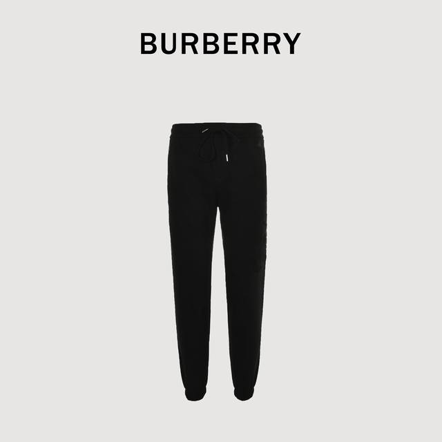 Burberry巴宝莉bbr 2024Ss秋冬新品 立体刺绣logo运动休闲卫裤 定制原版专高密精棉面料，面料舒适透气,松紧腰头,双侧拉链口袋设计！T一款日常穿