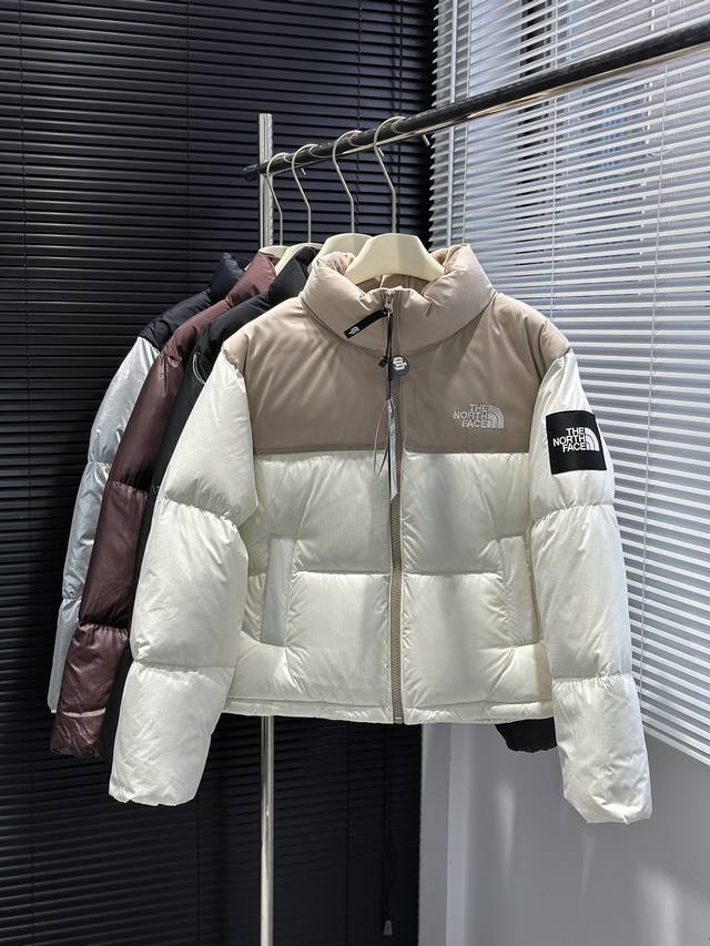 新款 匠心复刻，蠹家臻品 The North Face Novelty Nuptse Down Jacket廓形纯色短款羽绒服外套冬季女款 秋冬新款羽绒服 原版