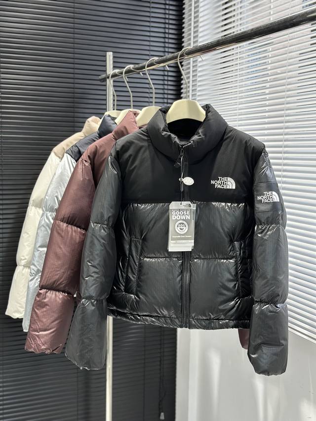 新款 匠心复刻，蠹家臻品 The North Face Novelty Nuptse Down Jacket廓形纯色短款羽绒服外套冬季女款 秋冬新款羽绒服 原版