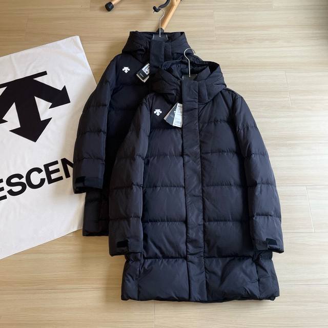 中长款羽绒服descente 迪桑特 Ski Style系列顶级御寒神器heat Navi科技石墨烯保暖层羽绒服外套 原版定织的三防科技面料， D内胆胆布！！蓬