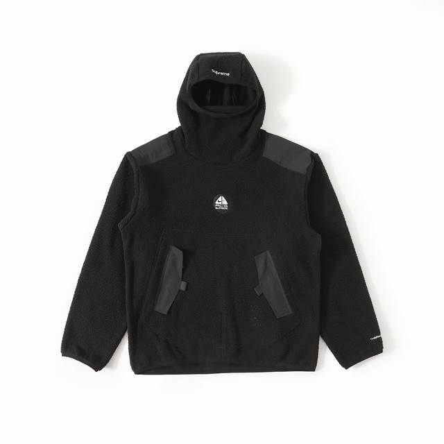 男女同款supreme Fw22 联名acg Fleece Pullover 套头摇粒绒卫衣 1、去年爆火的款 今年上半年官网突击补单了一批 购于淘宝 2188