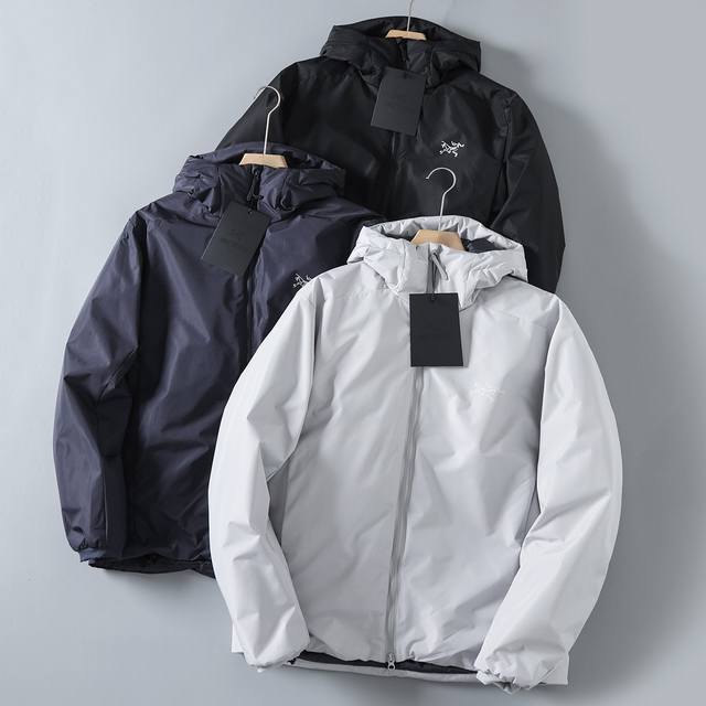 高品质 #Arc'Teryx 始祖鸟 Fw24新款压胶atom Heavyweight阿童木 防水连帽登山运动p棉升级款保暖羽绒棉服外套 首先是今年atom系列