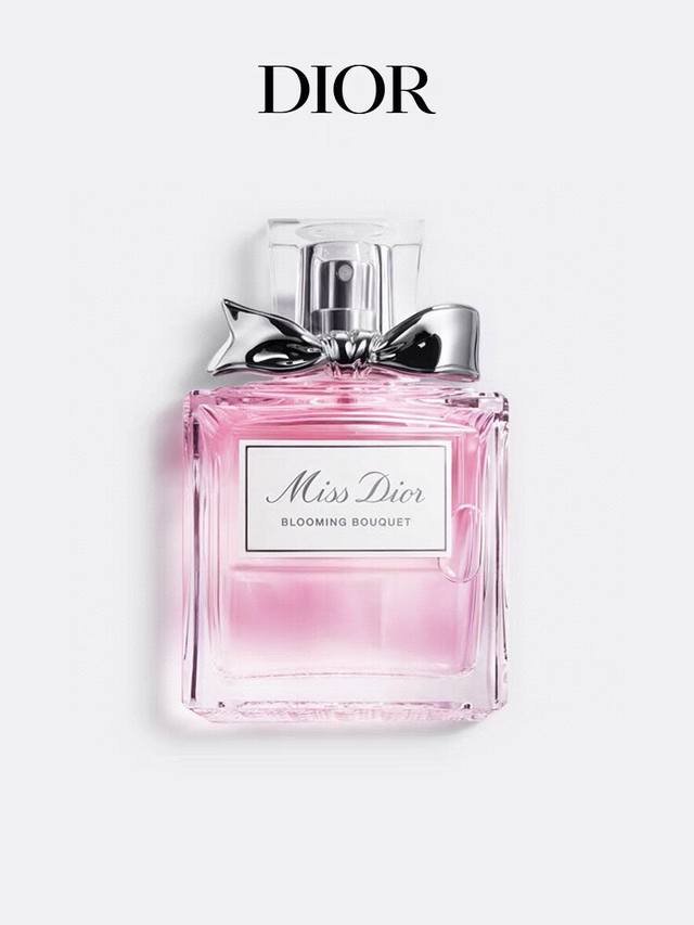 Dior 迪奥 Miss Dior 迪奥小姐，迪奥甜心小姐女士淡香水100Ml。海关扣押，特殊渠道货源，专柜品质，随意比对，配专柜手提袋。迪奥花漾甜心香水，初恋