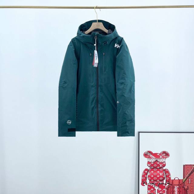 上新！！！ 好产品 错过不再有 Helly Hansen Hh男士户外登山防寒防风冲锋衣羽绒服 激光切割 无缝压胶工艺 隐藏细节超级多 3、内胆填充高品质90