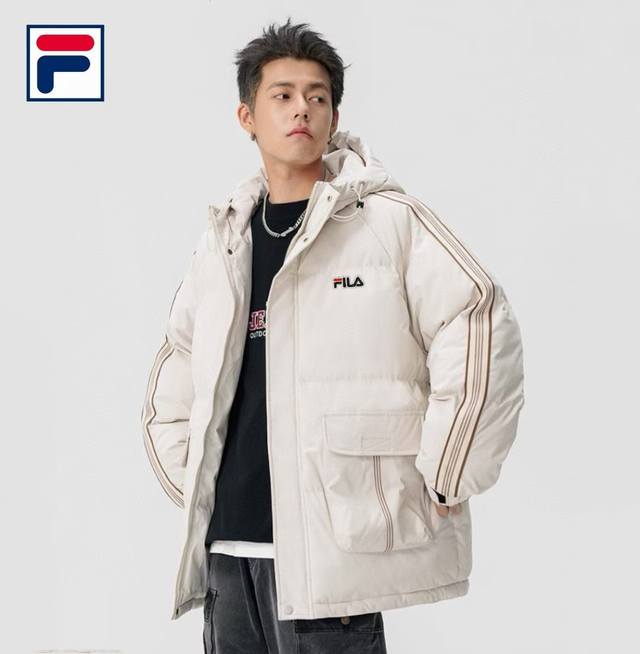 上新 ！！ ！！！ Fila 斐乐 冬季新品加绒加厚多元色时尚百搭棉衣外套 男女情侣款 原单进口面料 超人气单品 面料舒适绗缝经典个性设计 帅气十足 不管你是什