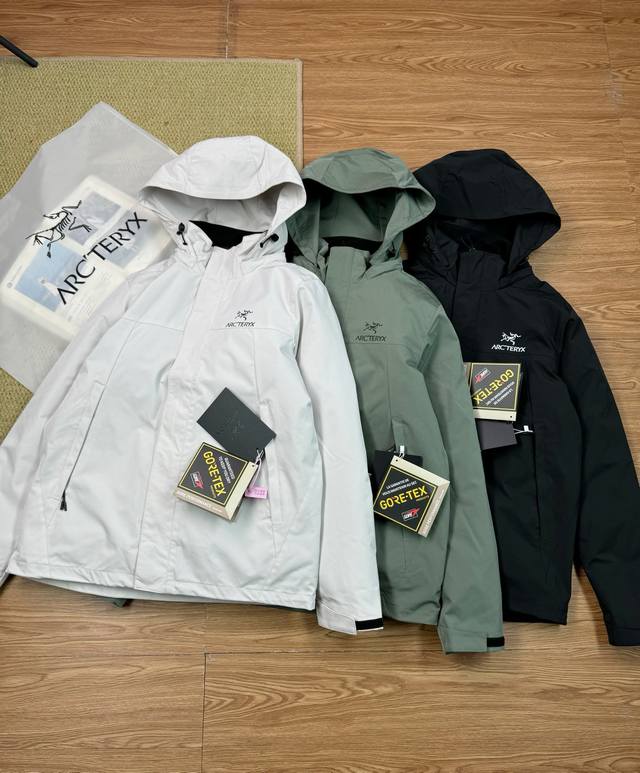 Arcteryx 始祖鸟 24Ss秋冬新款三合一可拆卸内胆保暖羽绒服户外防风夹克冲锋衣外套 品质好到爆！这款不挑年龄段，上身太好看！柜子同步重磅新款来袭-面料选