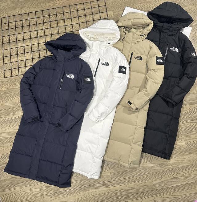 The North Face Tnf北面 韩国专柜新款 Dryvent材质过膝长款连帽秋冬情侣面包羽绒服 原厂oem代工 纯正国标90白鹅绒填充 随意对比 当你