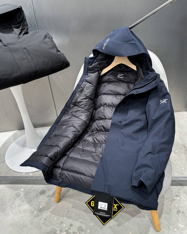 Arcteryx 始祖鸟 Therme Sv Parka M Gore-Tex 男款连帽羽绒服 防风 防水 保暖 派克大衣 官网同款！ 整衣采用了进口850#鹅