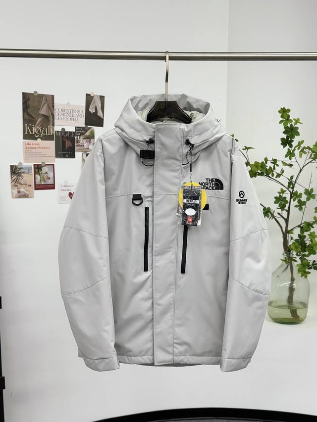 顶级品质 喜马拉雅三合一羽绒服 The North Face 北面喜马拉雅三合一最强防寒保暖连帽脱壳羽绒服外套，男女户外登山训练服北面情侣滑雪服男士运动休闲时尚