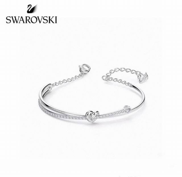 Swarovski 施华洛世奇爱心绳结手镯手链 配全套包装 款432 施华洛世奇原厂订单！深圳出口港货，仅此一批！礼物准备好了吗？ 普通款小天鹅已经烂大街了，强