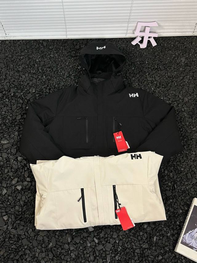 Helly Hansen 秋冬防风保暖可拆卸羽绒棉服内胆三合一外套 - 自带暖感棉服,舒适保暖 防风锁暖 防刮耐磨,内里填充优质棉，手感似羽绒，保暖性强，较普通