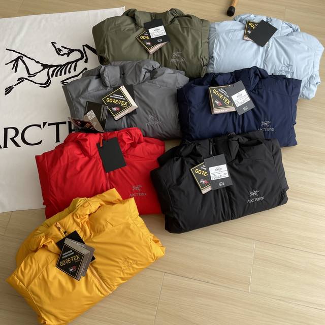 细节图 最强七色阿童木 专柜品质arc'Teryx Atom Ar Hoody始祖鸟刺绣logo专柜同款顶级户外运动 保暖连帽 阿童木 棉服外套 Atom Ar