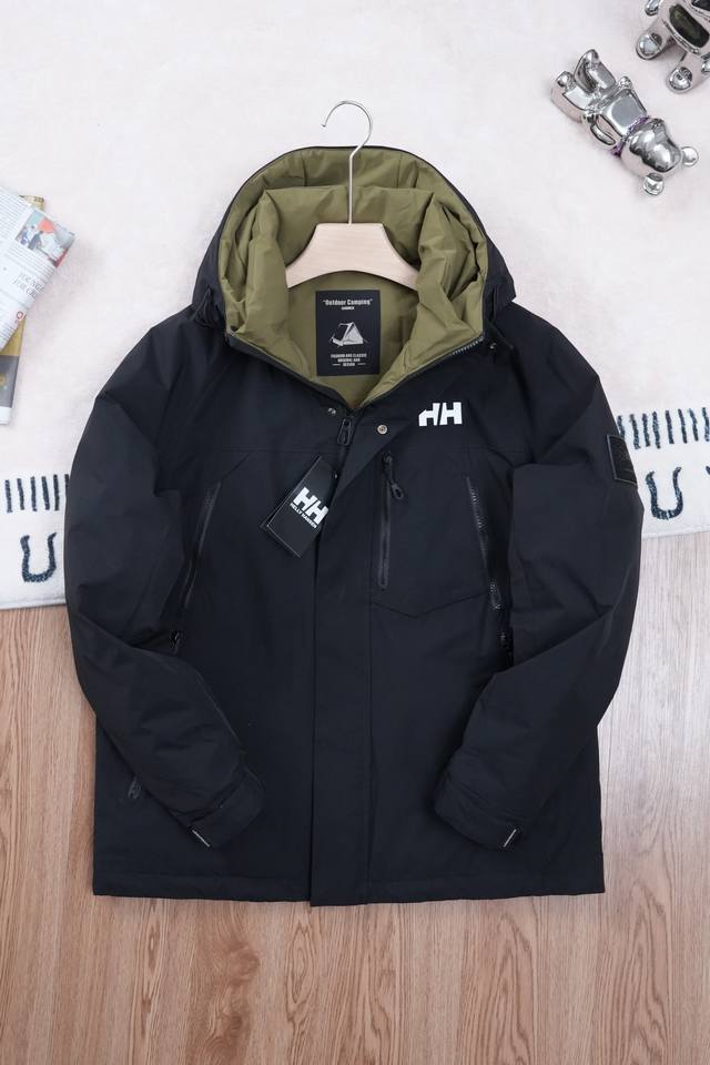 90白鸭绒 达标 海丽汉森 Helly Hansen Hh男女 户外机能工装羽绒服 派克服 滑雪服外套 -为冬季户外运动设计 轻量级羽绒夹克外层防泼水面料 偶遇