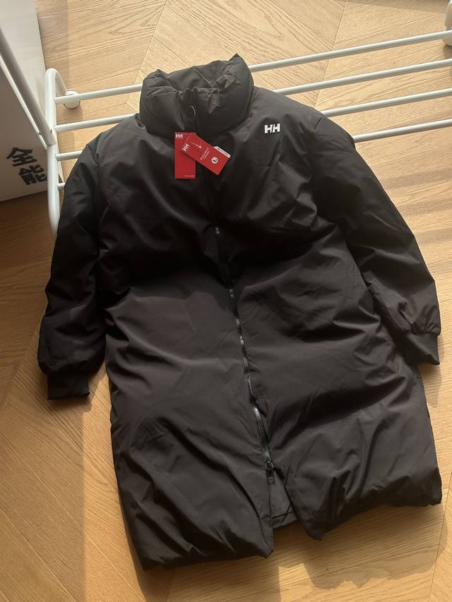 供 Helly Hansen Hh海丽汉森 超蓬松保暖御寒长款羽绒服男女同款 M~Xl 绒量400G国标90白鸭绒，行走的羽绒被，双头拉链，便于开衩活动自如！前