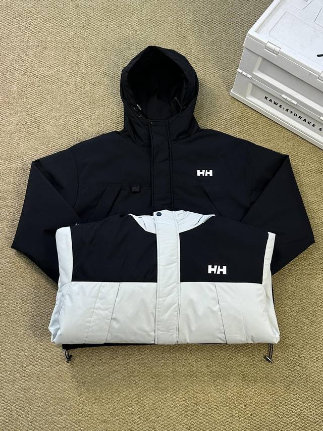 海丽汉森helly Hansen Hh 男女款户外防风加厚防寒保暖棉衣棉服 颜色：颜色 白色 尺码：M-3Xl 内里加绒加厚,上身有型不臃肿通勤和商务都能驾驭