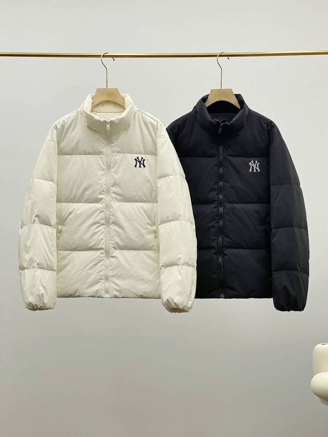 Mlb官方 男女情侣潮流保暖大logo运动加厚羽绒服24冬季新品 后背大logo镂空羽绒服，必定是蕞好！这款羽绒服运用了双层防绒内胆设计！防风性能超强，非常保暖