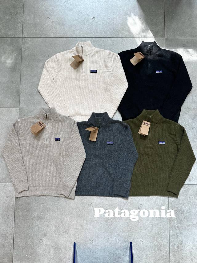 Patagonia 巴塔哥尼亚 Sweater 户外半拉链舒芙蕾情侣毛衣 官网3000＋的一款毛衣依然是采用30年制版师操刀 纱线特别的亲肤 软糯 实物会更立体