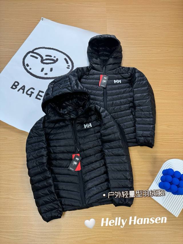 海外原单 Helly Hansen 海丽汉森 Hh秋冬冲情侣男子排骨架型连帽户外轻羽绒夹克 这款羽绒服，是海外版，国内旗舰店是没有发售的，只能代购才可以买到，对