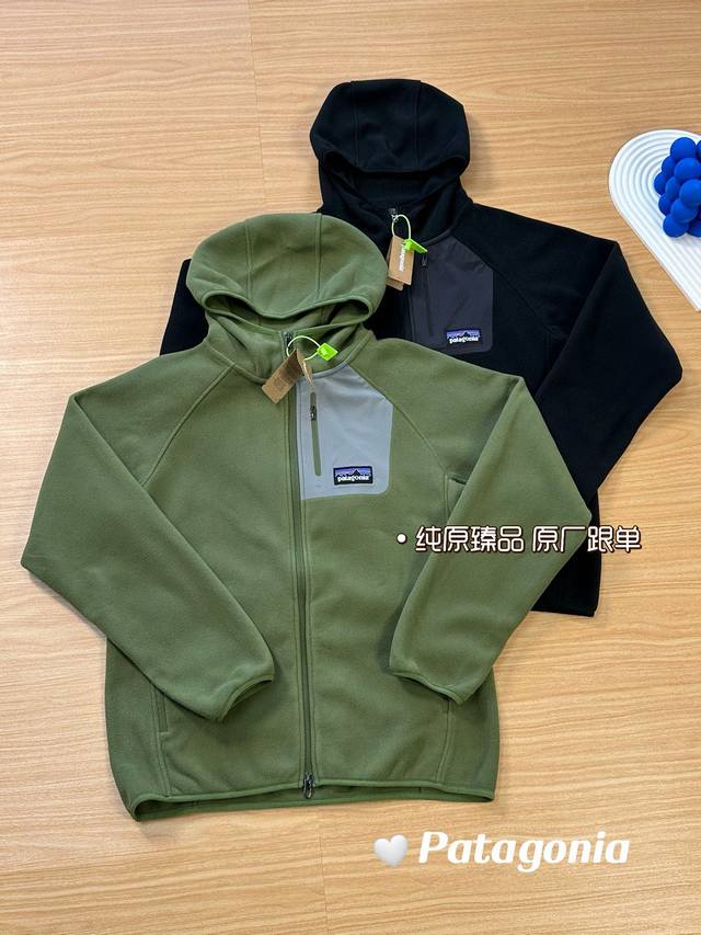 Patagonia 巴塔哥尼亚p-6 Logo Better Sweater Fleece Jkt软壳户外抓绒立领拉链外套夹克 面料采用进口聚热环保再生复合摇粒