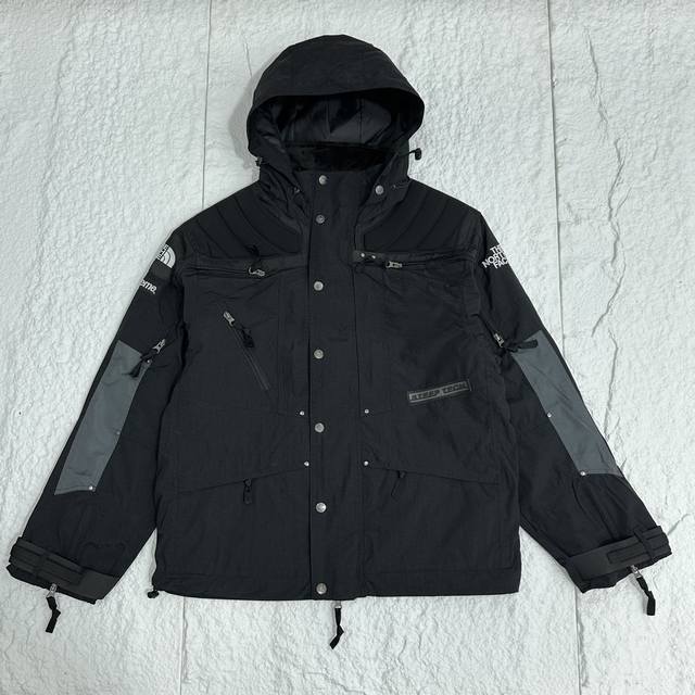 原版一比一 Supreme Fw22 Week 7 X The North Face 联名 款 Steep Tech Apogee Jacket 字母logo浮