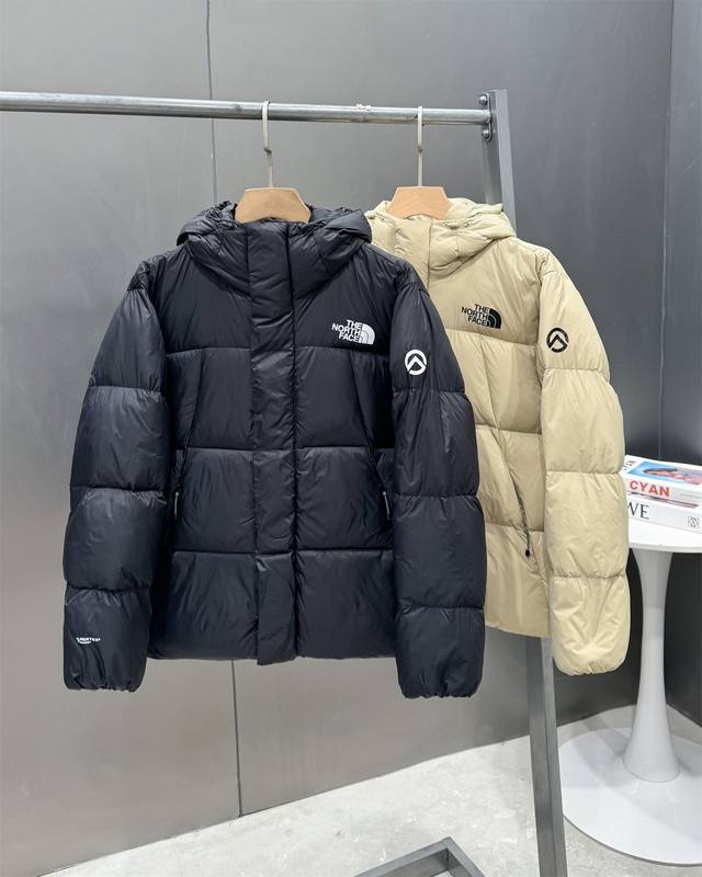 北面 The North Face Dryvent 系列滑雪 防水面料 纯色拉链保暖连帽羽绒服 男女同款 700起步蓬松度 不跑毛 Dryvent系列绒服辅料原