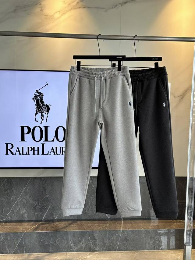 顶级复刻 拉夫劳伦 Polo 24Ss冬季最新加绒加厚限定束脚卫裤休闲裤 男女同款 经典百搭 面料：最新面料复合超柔500克保暖贴身 刺绣：原版刺绣 立体精致