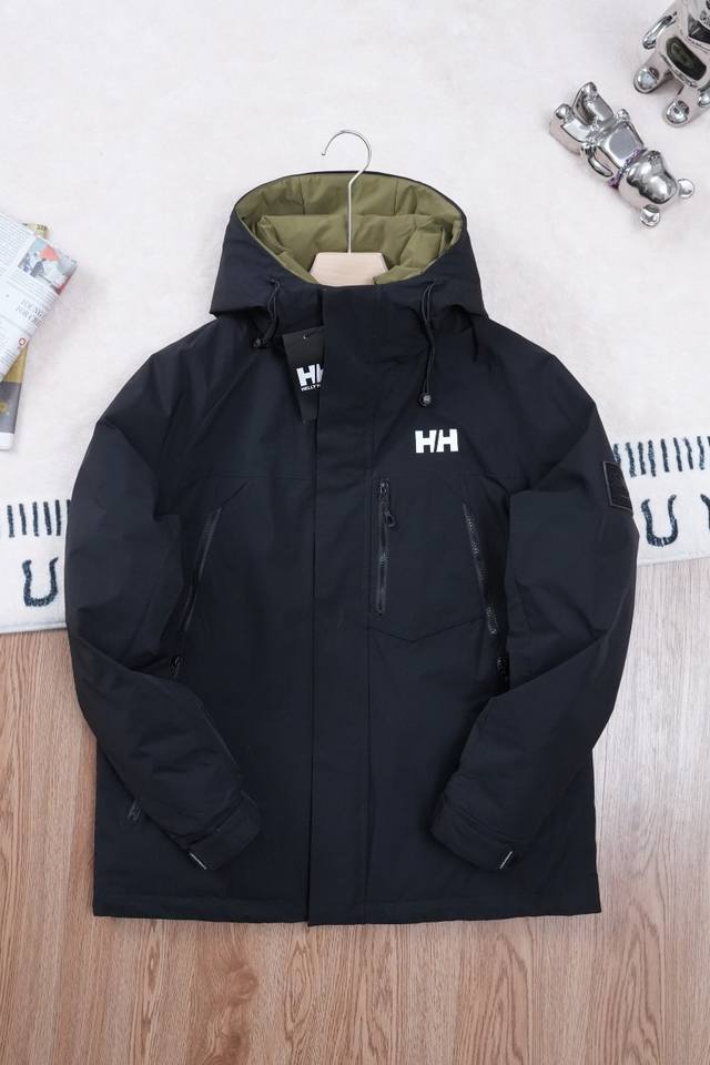 90白鸭绒 达标 海丽汉森 Helly Hansen Hh男女 户外机能工装羽绒服 派克服 滑雪服外套 -为冬季户外运动设计 轻量级羽绒夹克外层防泼水面料 偶遇