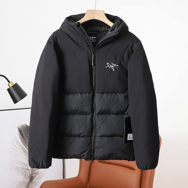 售后到年底 顶级版本arcteryx 始祖鸟 Thorium Sv Hoody 男款连帽羽绒服 防风 防水 保暖 夹克 官网同款！ 整衣采用了90%白鸭绒填充，