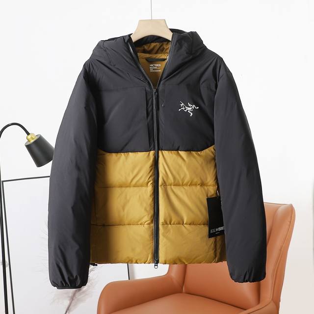 售后到年底 顶级版本arcteryx 始祖鸟 Thorium Sv Hoody 男款连帽羽绒服 防风 防水 保暖 夹克 官网同款！ 整衣采用了90%白鸭绒填充，