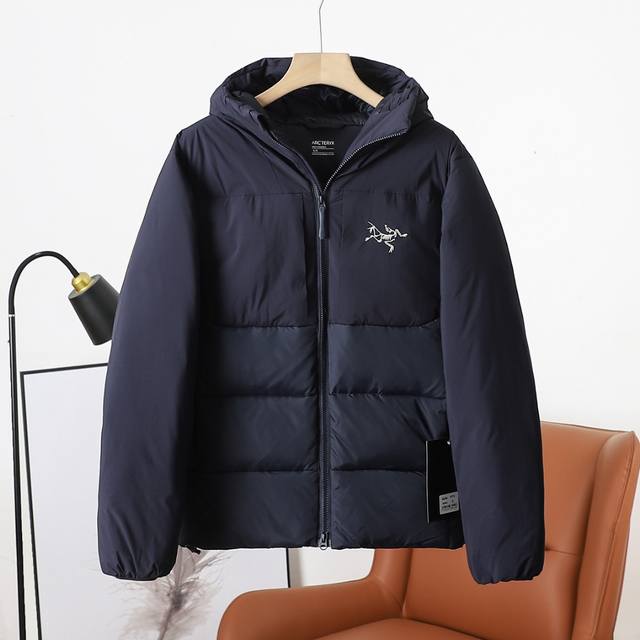 售后到年底 顶级版本arcteryx 始祖鸟 Thorium Sv Hoody 男款连帽羽绒服 防风 防水 保暖 夹克 官网同款！ 整衣采用了90%白鸭绒填充，