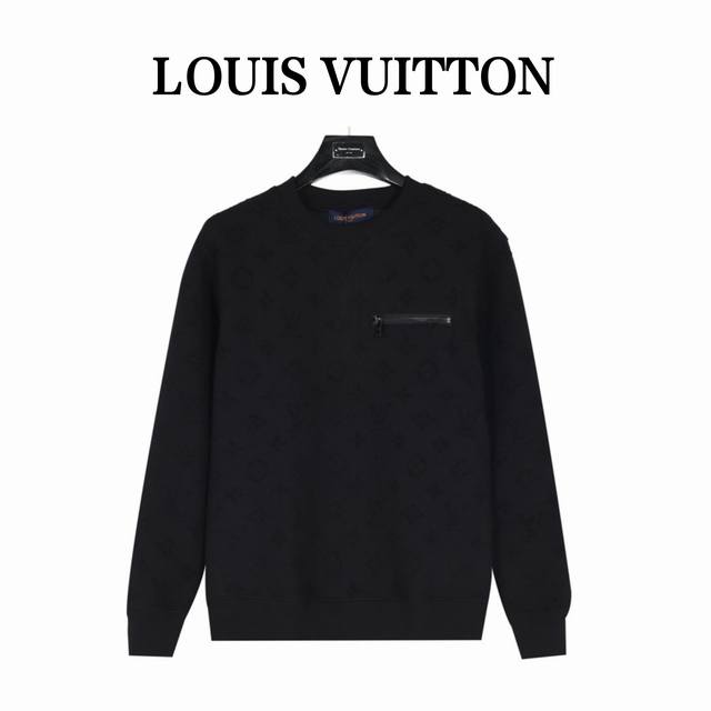 Louisvuitton 路易威登 重工满印提花拉链圆领卫衣 男女同款全新美学灵感趣味设计,渠道性质精品。让整体造型设计更加优雅时尚，今夏最火系列，无数明星潮人