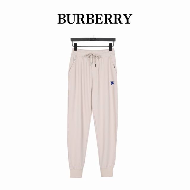 Burberry 巴宝莉 刺绣战马logo华夫薄款长裤 上身柔软舒服，弹力惊人，超垂感一级棒！ 做工精致都到达外贸出口标准，一公分4.5针，每一到拼缝都压有明线