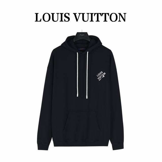 Louis Vuitton 路易威登 24Fw 别针刺绣休闲连帽卫衣 购入原版开模打造 全套定制辅料 细节决定成败 采用450克双纱定制博麟大卫衣面料 原版吊牌