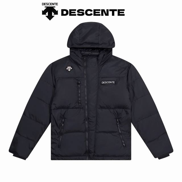 上新 款号:Ds501 1:1高品质 Descente 迪桑特2024Ss Ski Style运动休闲秋冬时尚连帽短款羽绒服外套 灵感源于街头百搭潮旅，态度极简