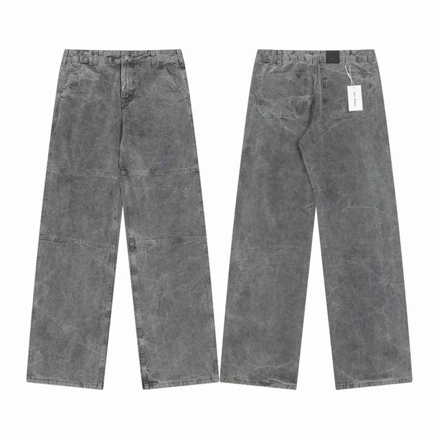 款号c227 Acne Studios 23Ss水波纹直筒牛仔裤 基础款式融入个性的先锋酷感，极具当