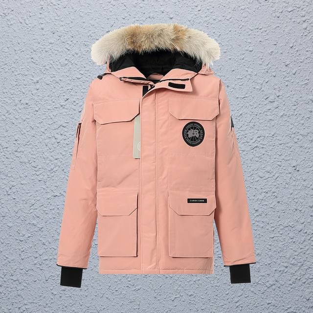 隔天 顶级版本 Nfc芯片狼毛版本 款式：Canada Goose Expedition Parka24新款加拿大鹅远征派克大衣羽绒服 颜色：图片色 尺码：Xs