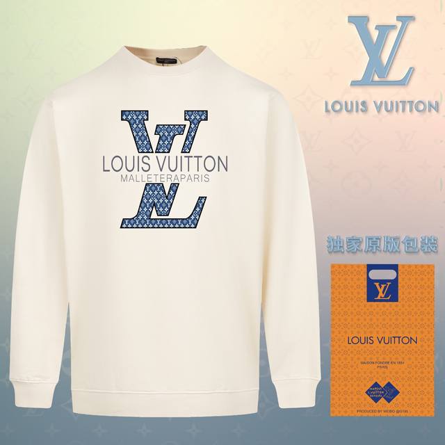 顶级版本 官网品质 配送独家图片原版包装 路易威登 Louis Vuitton 现货秒发 2024秋冬新款毛圈卫衣 搭配重工高端数码3D个性logo印花工艺，设