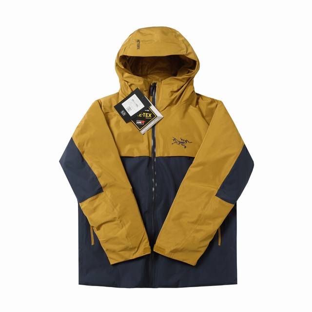 Arc'Teryx 始祖鸟 Macai Lt 新款冬季男款连帽羽绒服 Lightweight Jacket拉链防风 防水 保暖 滑雪服 冲锋衣 无缝压胶，立体刺