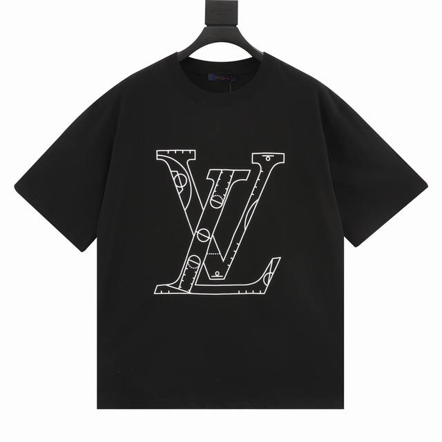 款号y720 Louis Vuitton & Nba 21Ss 联名款印花logo短袖 搭配更为年轻化风格，前幅丝网手工印花，扫图作菲林花了足足两天，多次修改菲