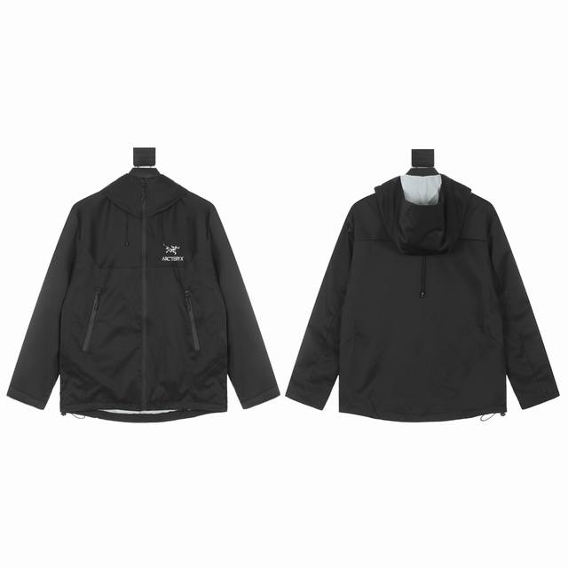 A71 始祖鸟arc'Teryx Alpha Lt Gtx户外防水向导级冲锋衣机能风拉链夹克 高透层压织物gore-Tex仿水透气薄膜 匹布数码印再红外线自动裁