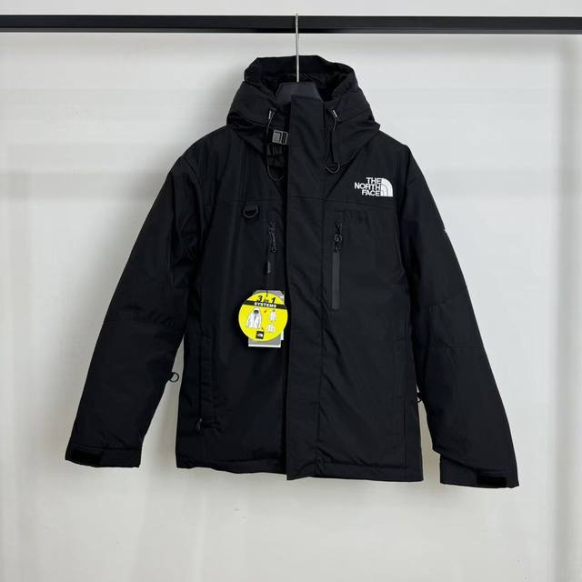 888# 三合一效果实拍 The North Face 北面 日版 巅峰喜马拉雅登山三合一版本 雪地顶级版本羽绒服 国标80白鸭绒 注意：发货为内胆羽绒冲 共两