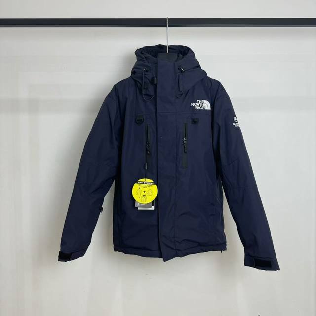 888# 三合一效果实拍 The North Face 北面 日版 巅峰喜马拉雅登山三合一版本 雪地顶级版本羽绒服 国标80白鸭绒 注意：发货为内胆羽绒冲 共两